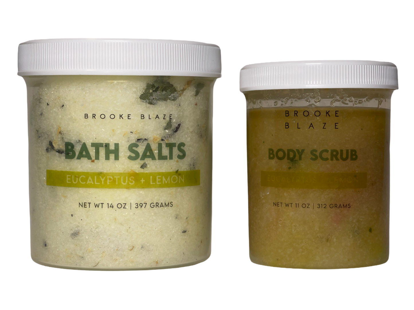 Bath Salts, Eucalyptus + Lemon