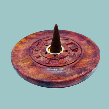 Cherrywood Incense Holder