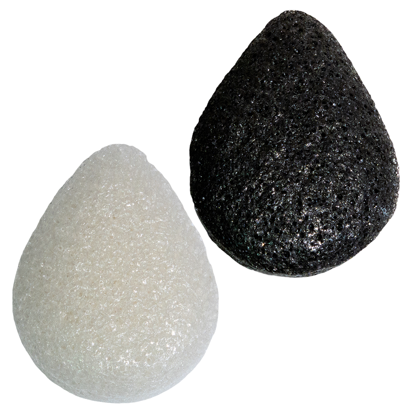 Beauty-Accessories-Konjac-Sponge-Small-Black-White Konjac Sponge, Small