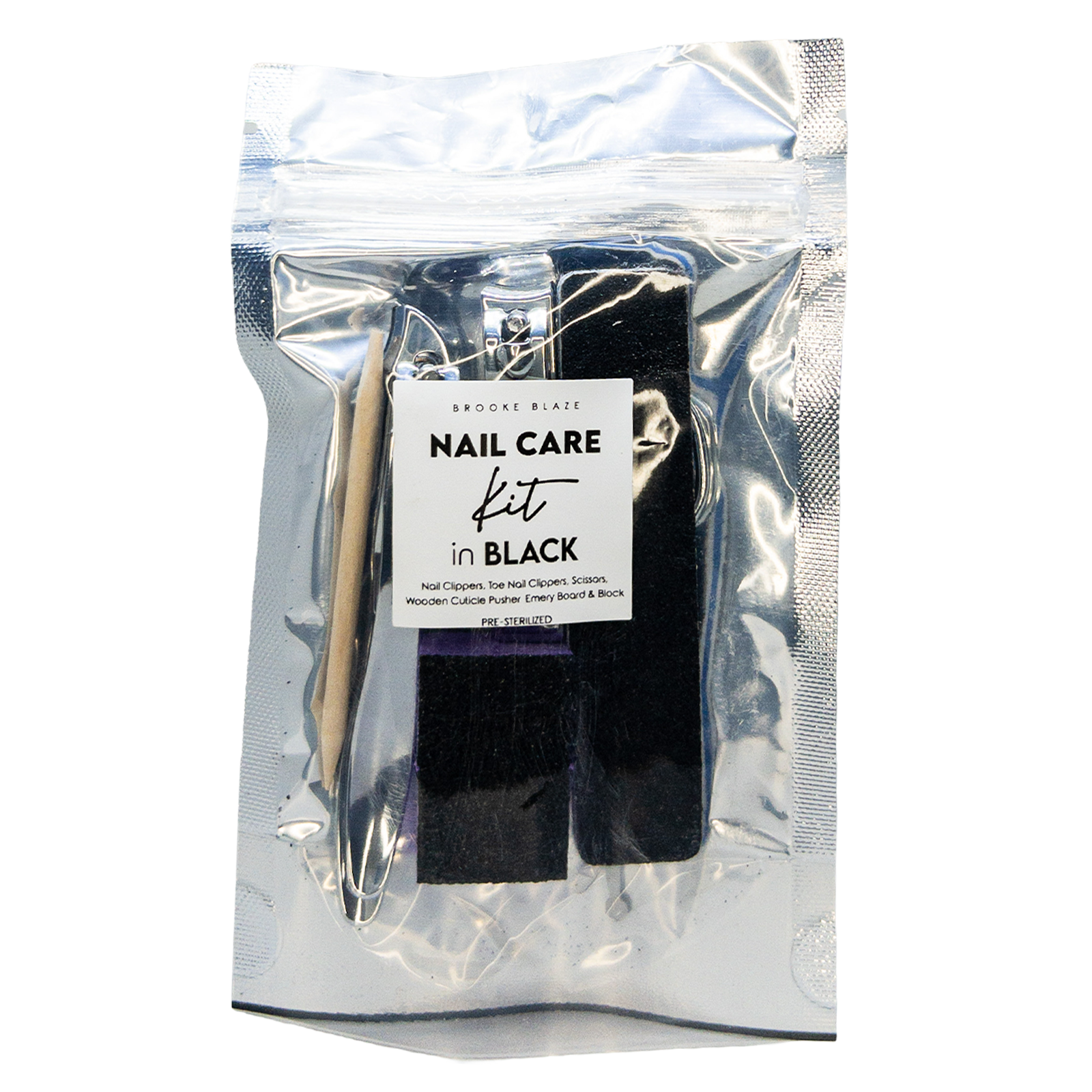 Beauty-Accessories-Nail-Care-Kit-Black Nail Care Kit - Image 2