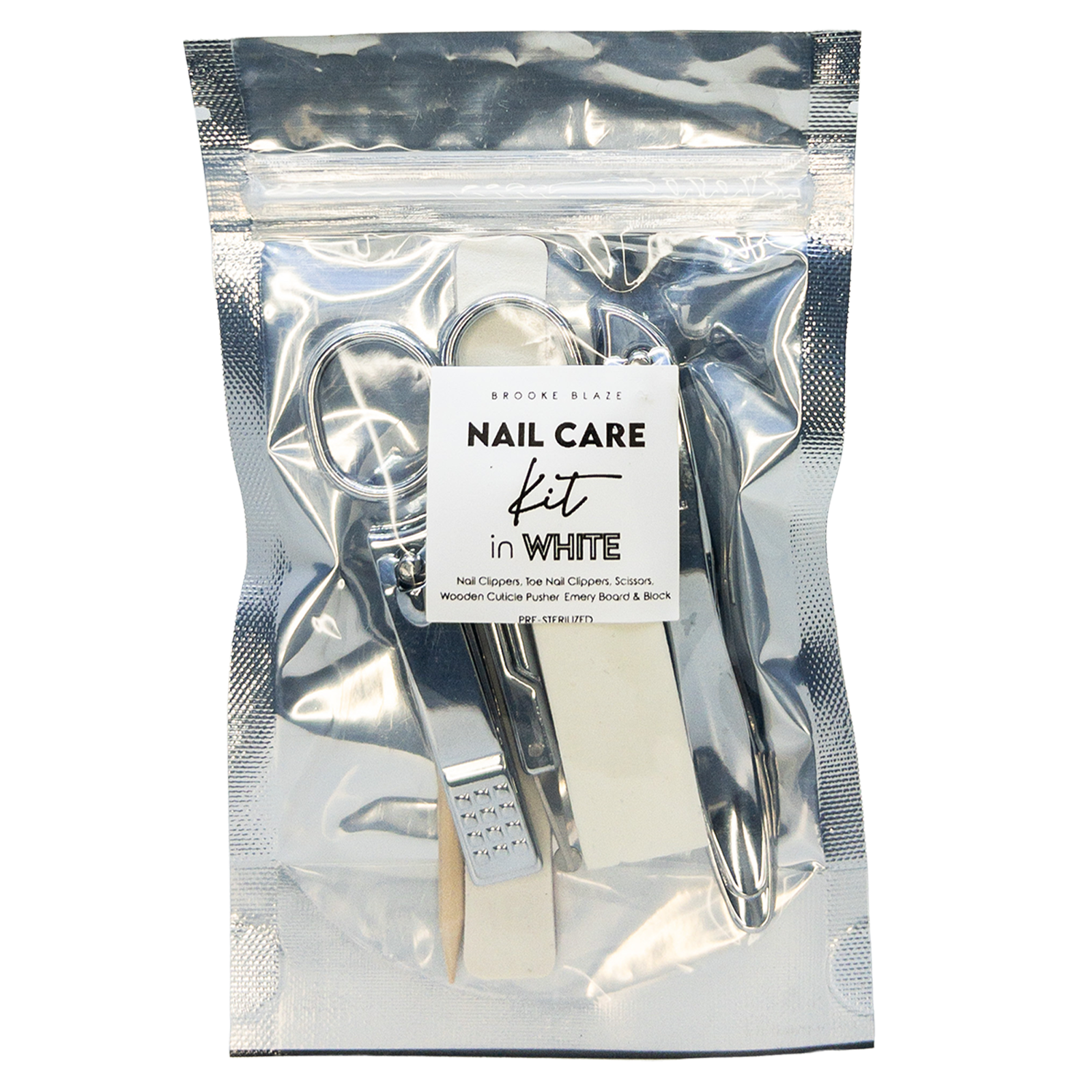 Beauty-Accessories-Nail-Care-Kit-White Nail Care Kit - Image 3