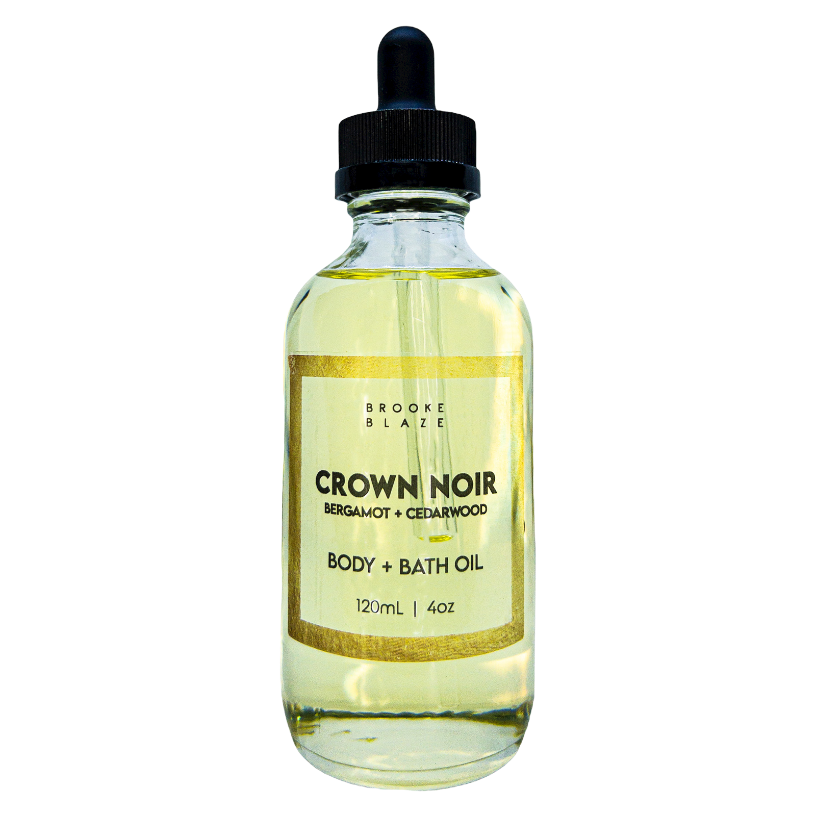 Body-Bath-Oil-Crown-Noir-4-oz Body + Bath Oil, Crown Noir