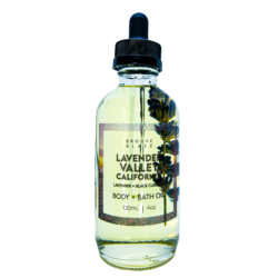 Body + Bath Oil, Lavender Valley California