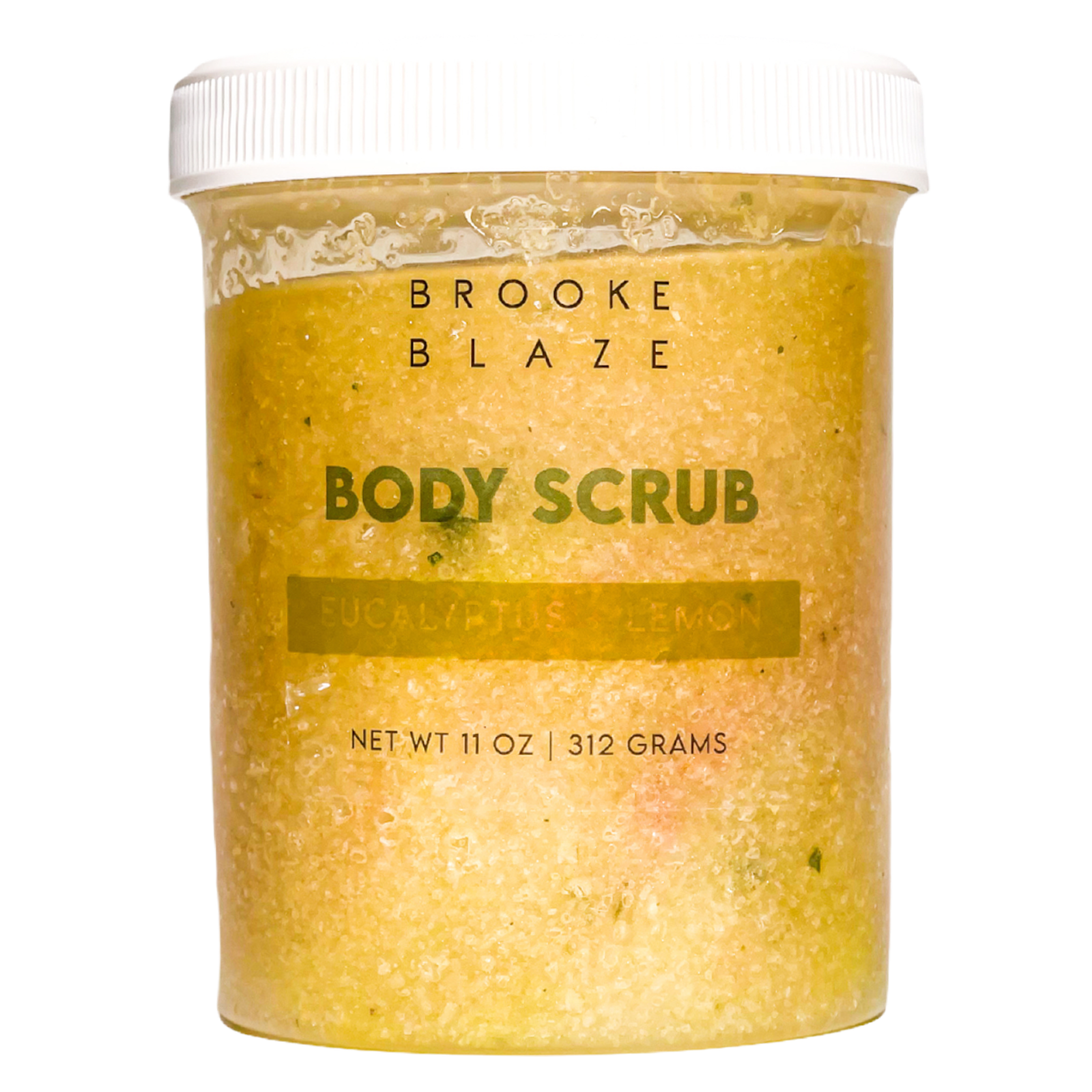 Body-Scrub-Eucalyptus-Lemon-11-oz Eucalyptus + Lemon, Body Scrub